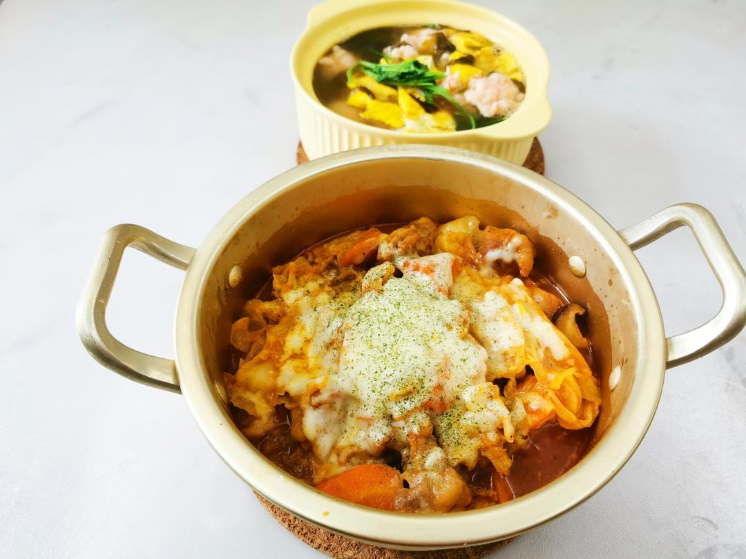 韩式芝士春川鸡🥘超长拉丝超满足✨简单快手零失败