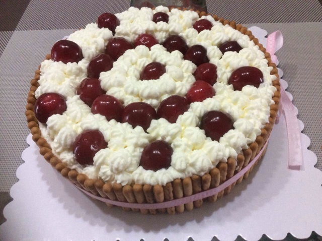 樱桃生日蛋糕