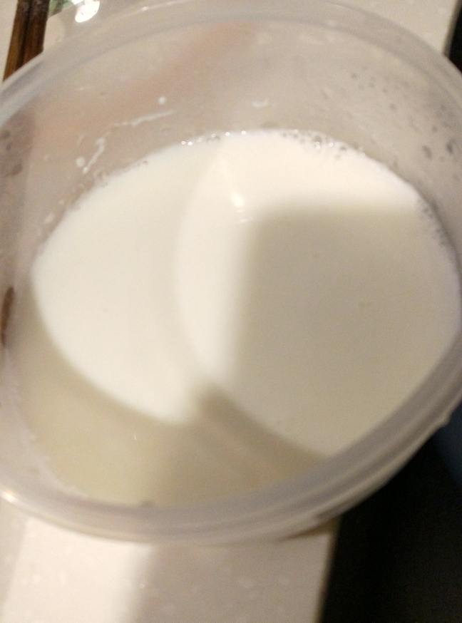 超简单优酸乳口味布丁(白凉粉版)的做法 步骤3