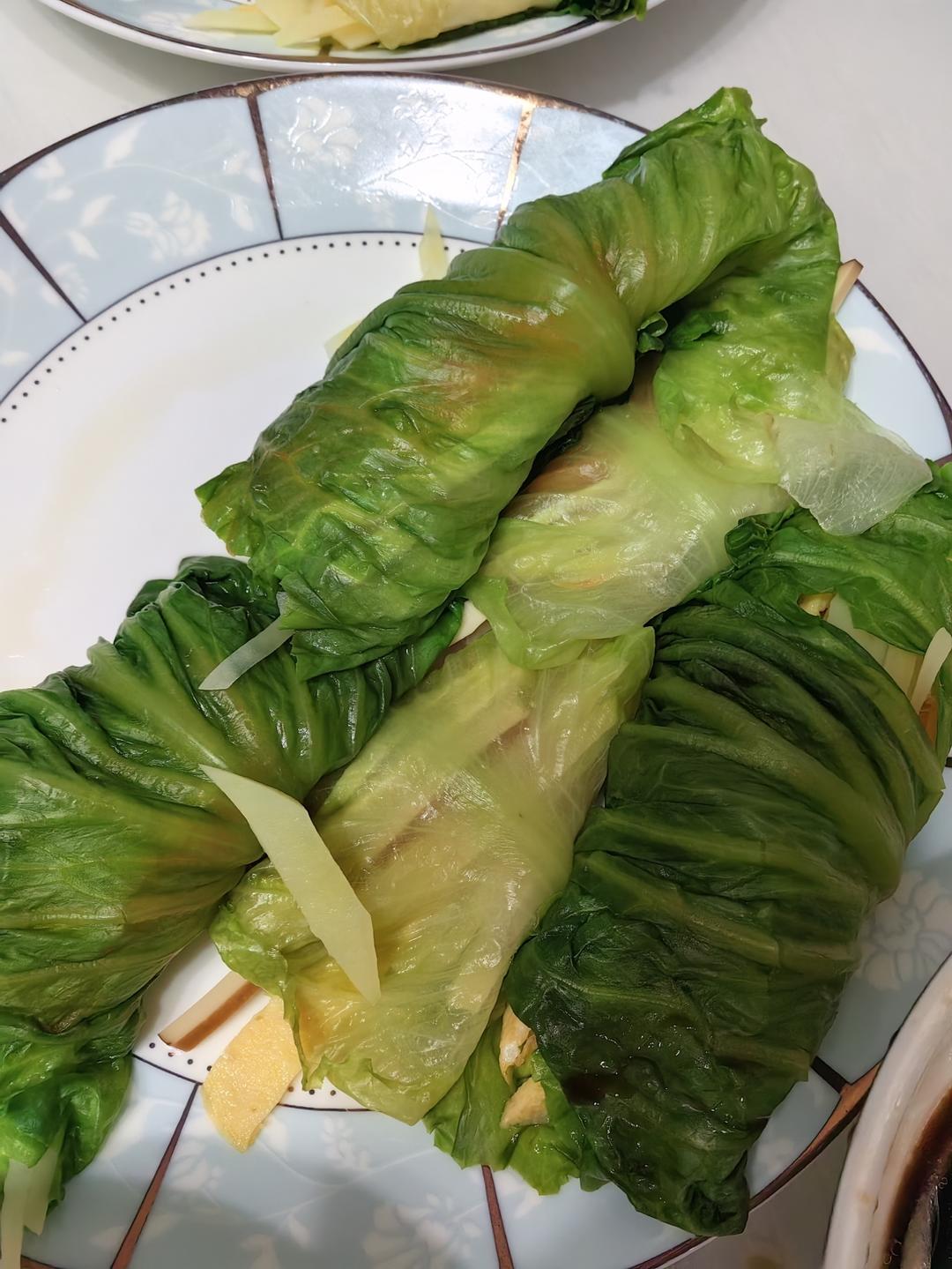 🔥低脂又饱腹的生菜卷‼️越吃越瘦〰️减脂必备