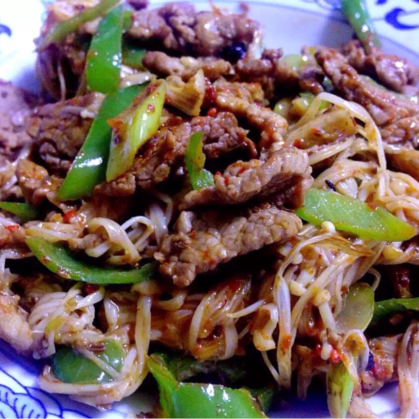 孜然炒肉
