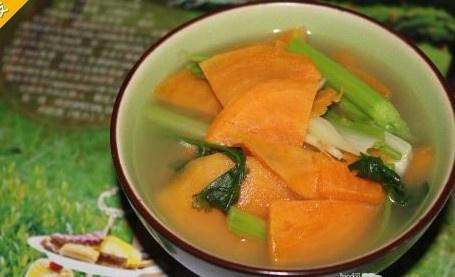 芹香红薯的做法