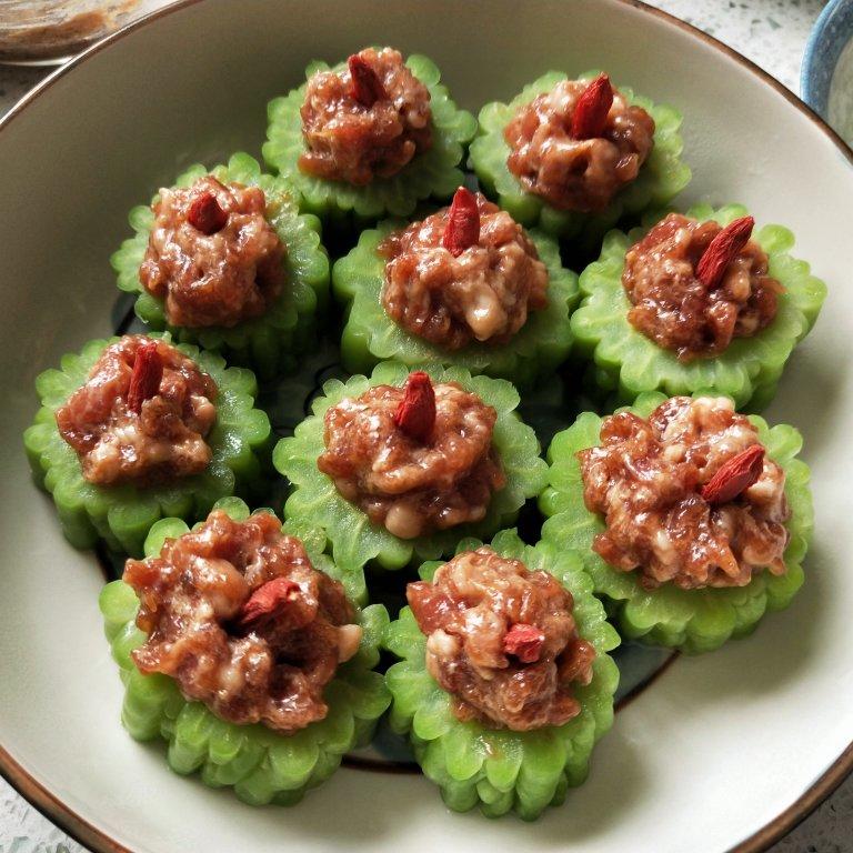 清热解馋的苦瓜酿肉