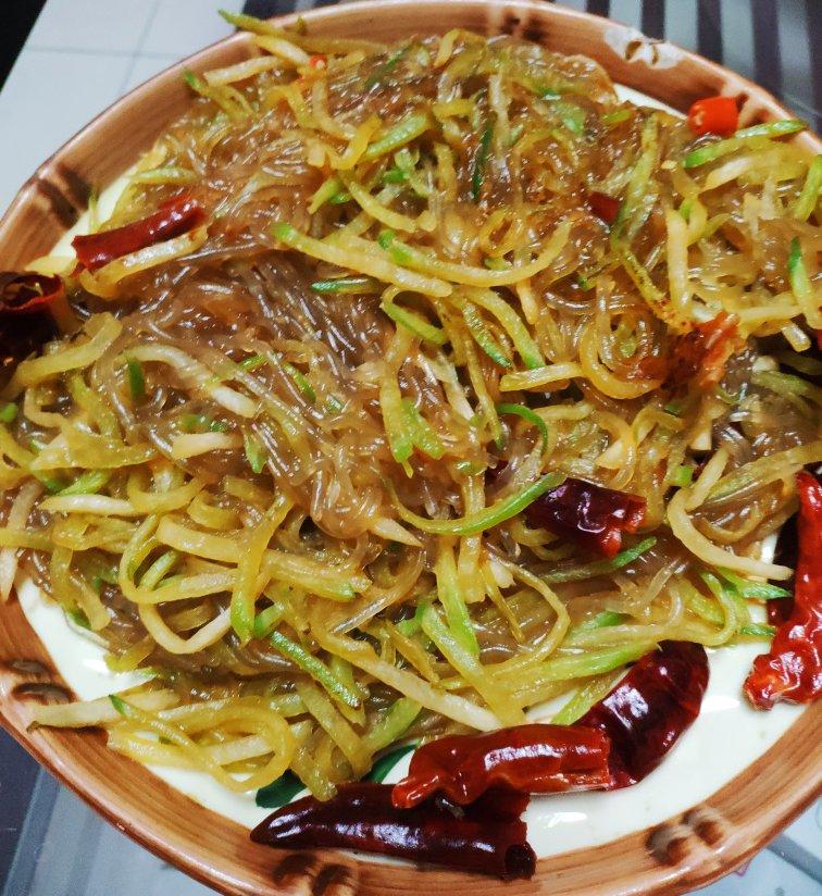 萝卜丝炒粉条