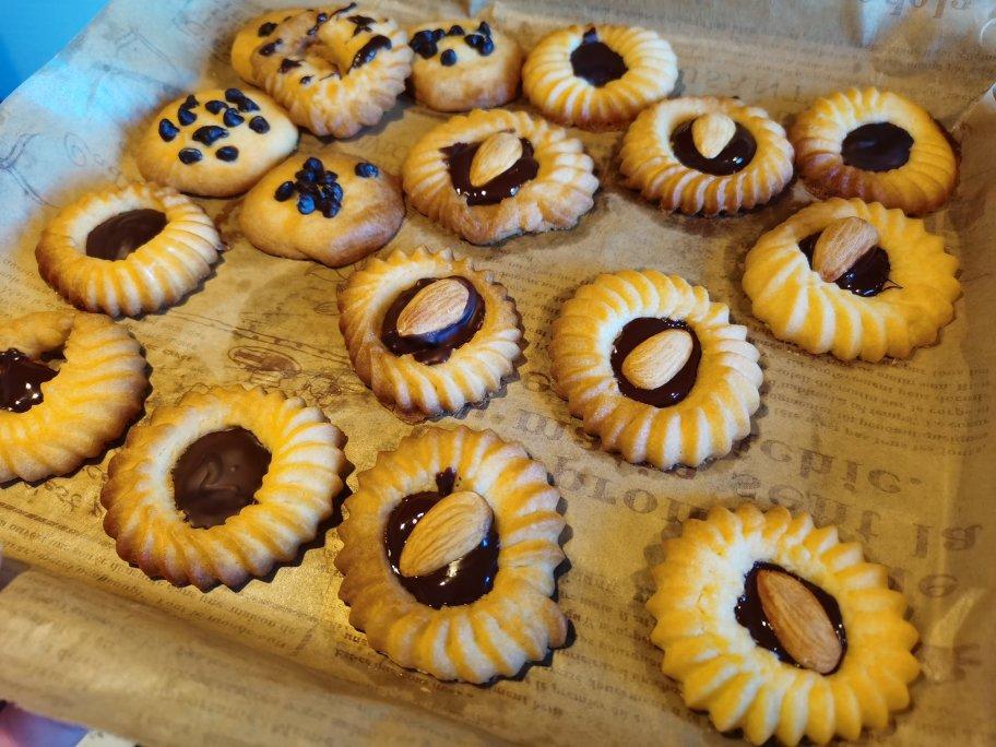 视频💍2种口味｜罗密亚曲奇｜超顺滑好挤｜花纹立体｜戒指曲奇