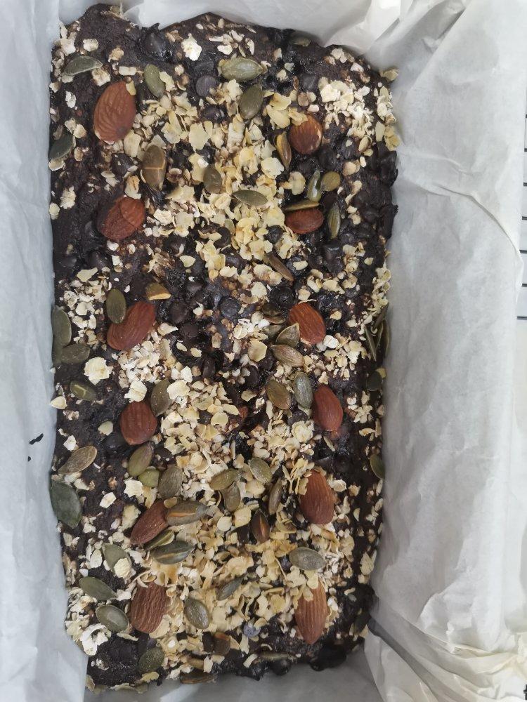 低卡香蕉可可布朗尼