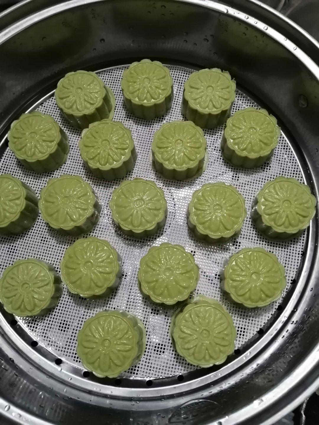 艾叶饼（快手版：小孩吃易消化的粘米粉版本）