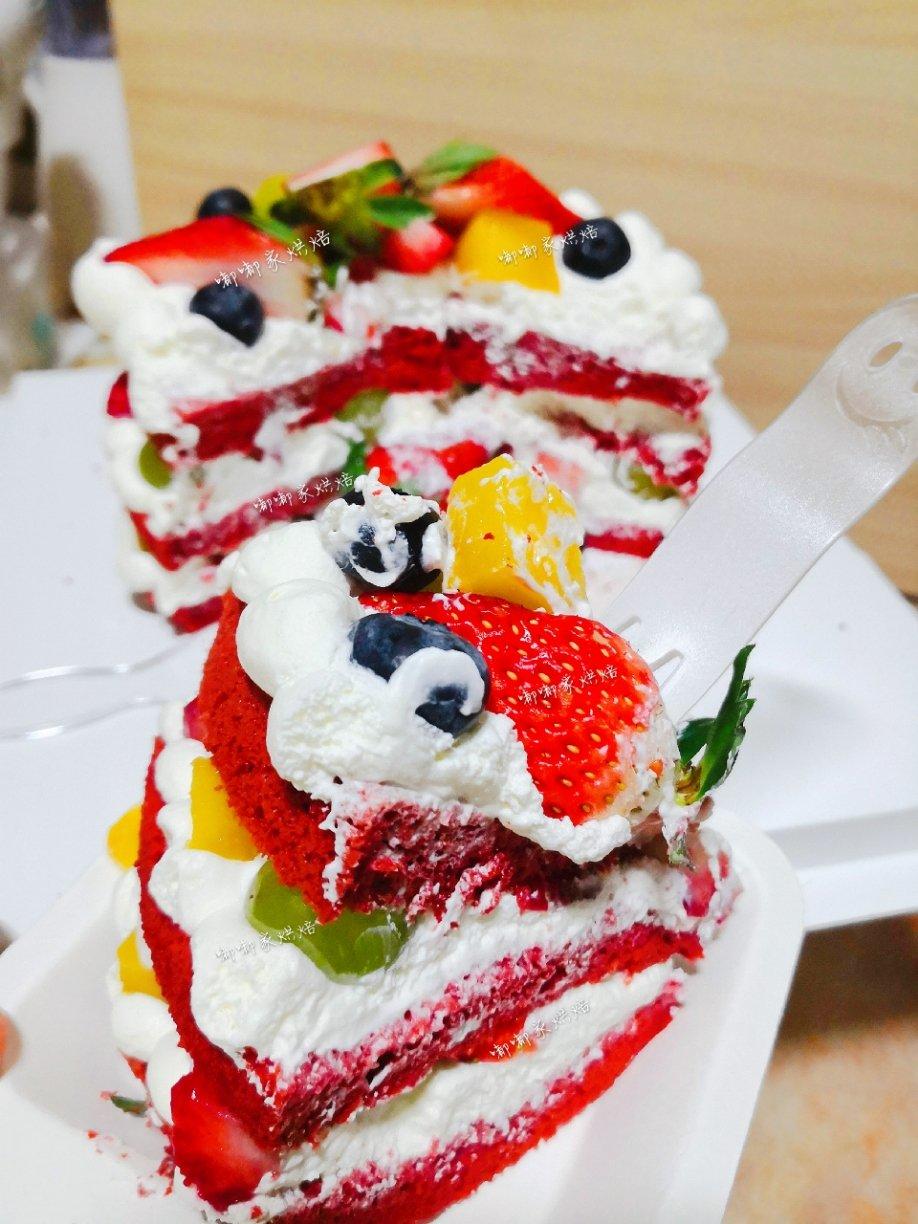 鲜花水果裸蛋糕治愈你的心