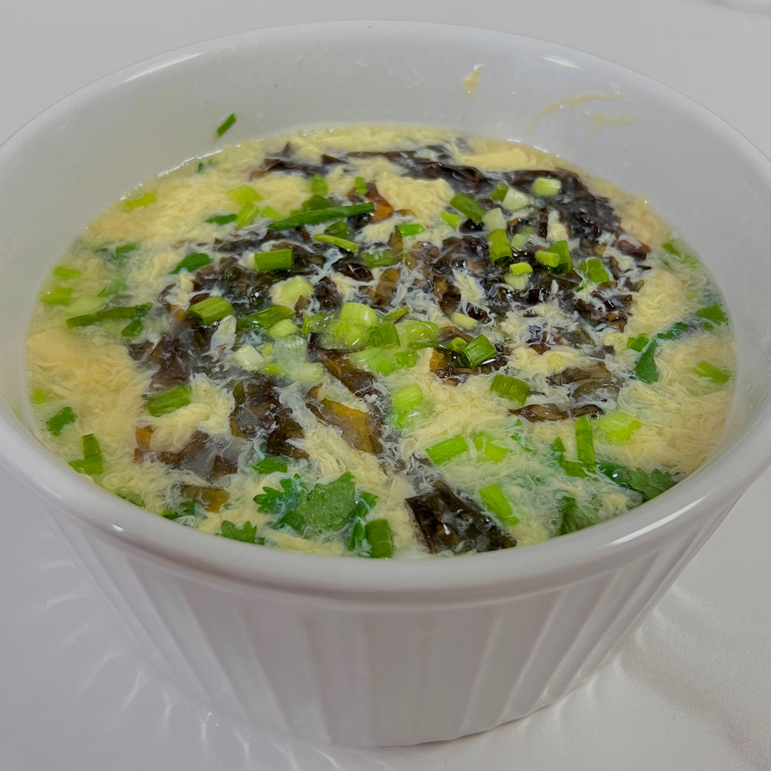 最鲜美好喝的「紫菜蛋花汤」