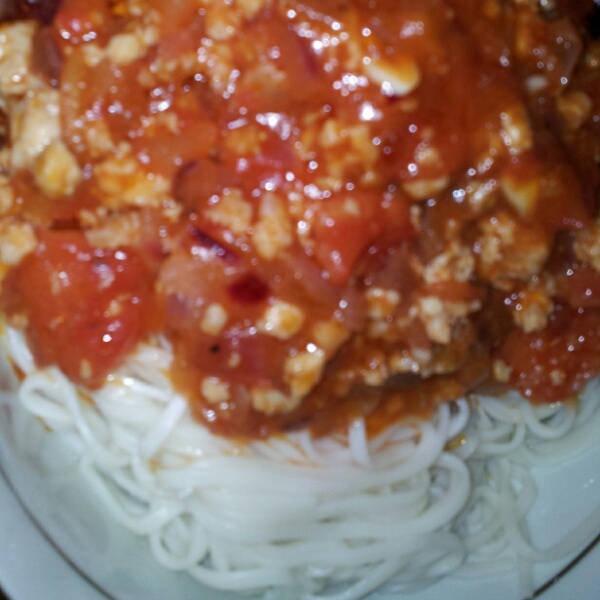 番茄肉酱意面