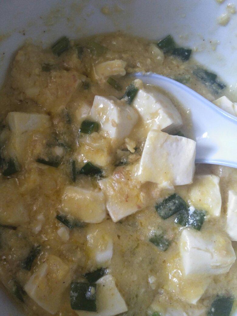 咸蛋黄豆腐
