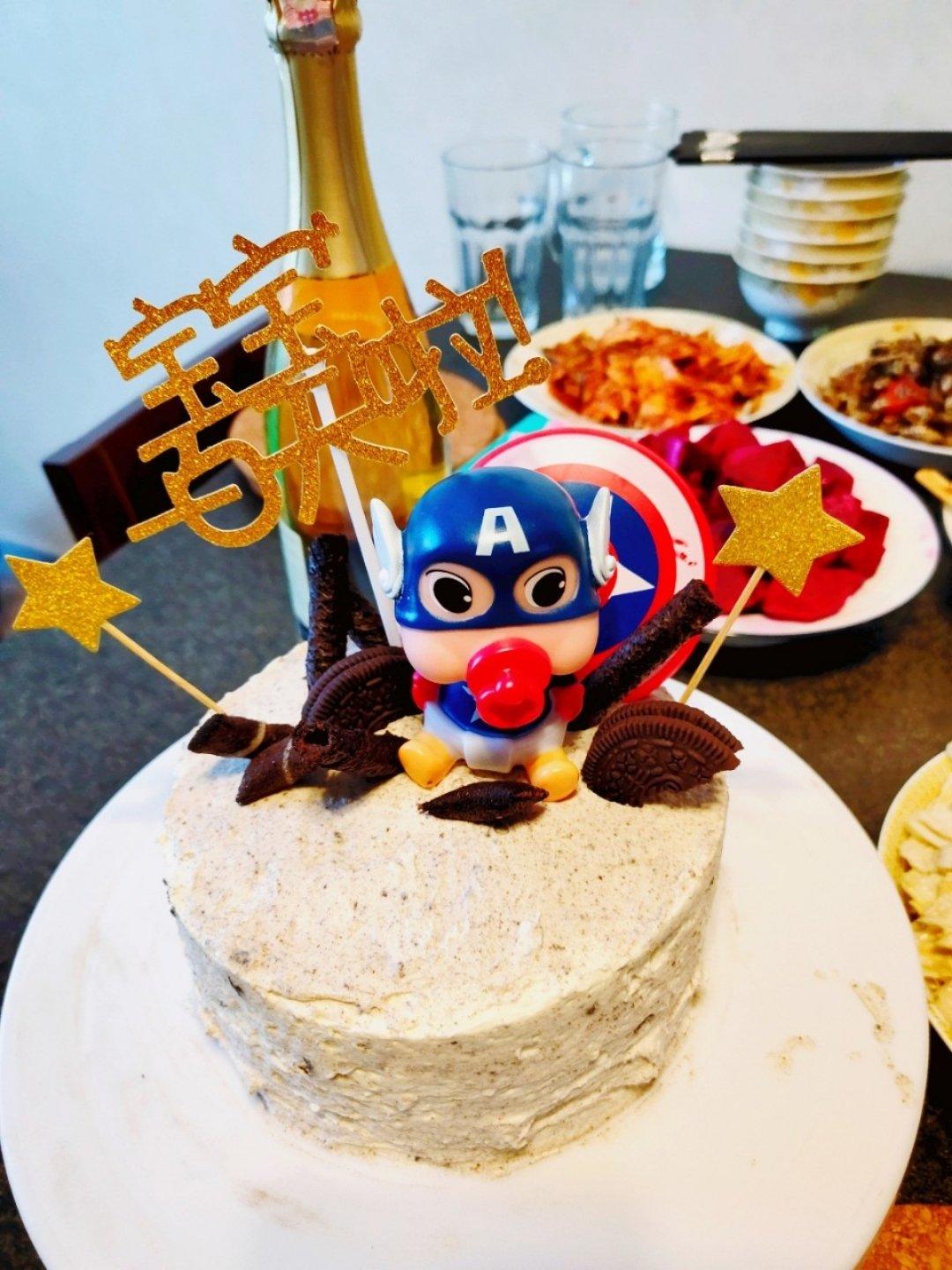 奥利奥咸奶油蛋糕