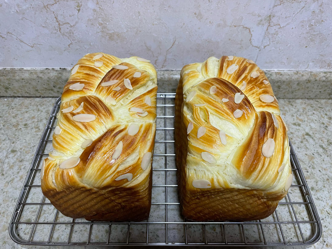 开酥记录 ▎超~好吃！香浓丹麦吐司