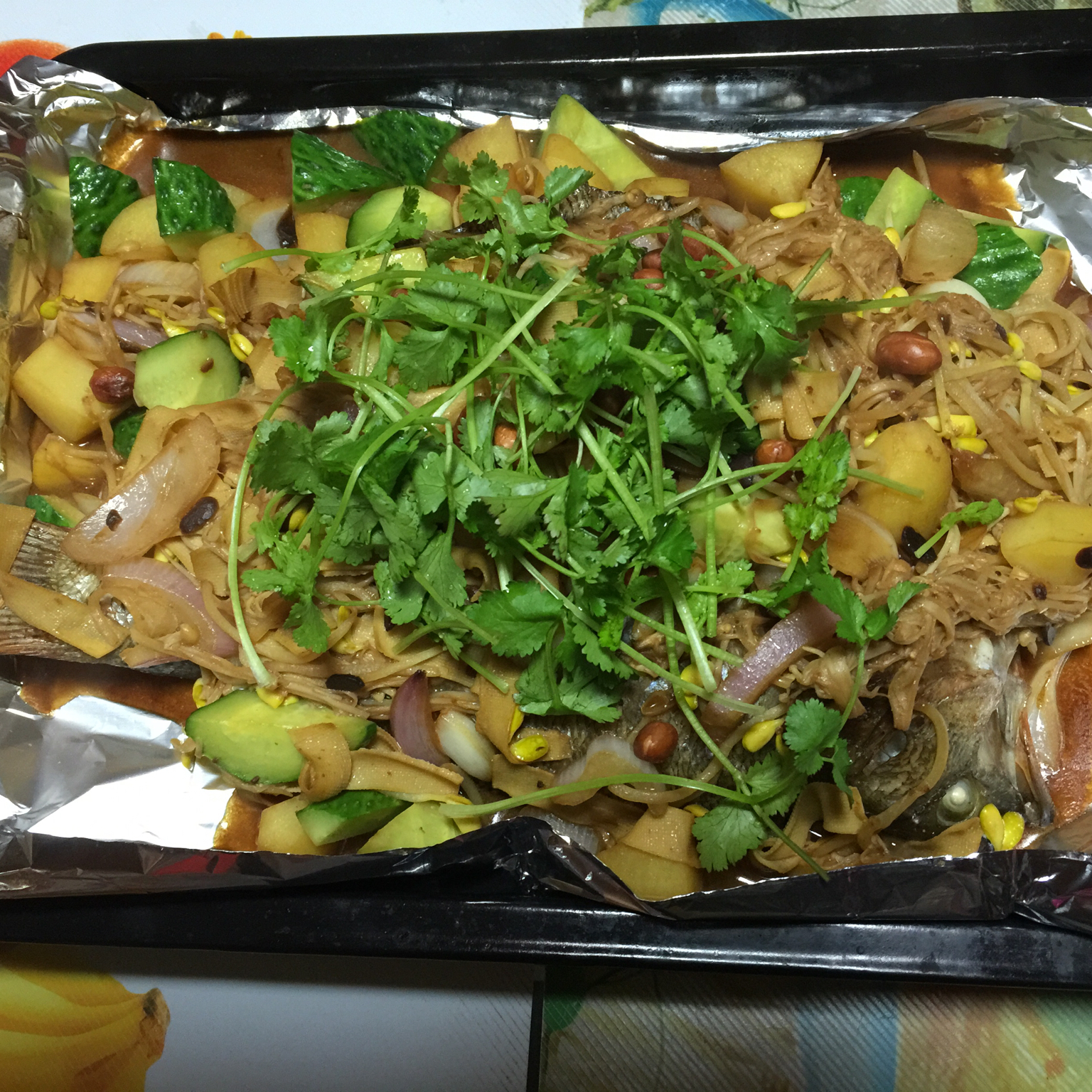 烤箱烤鱼
