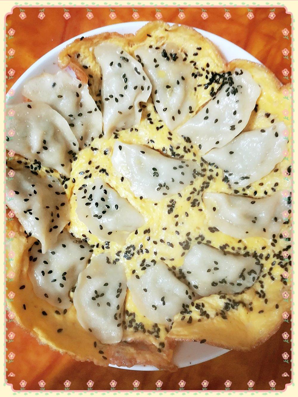 懒人快手抱蛋煎饺