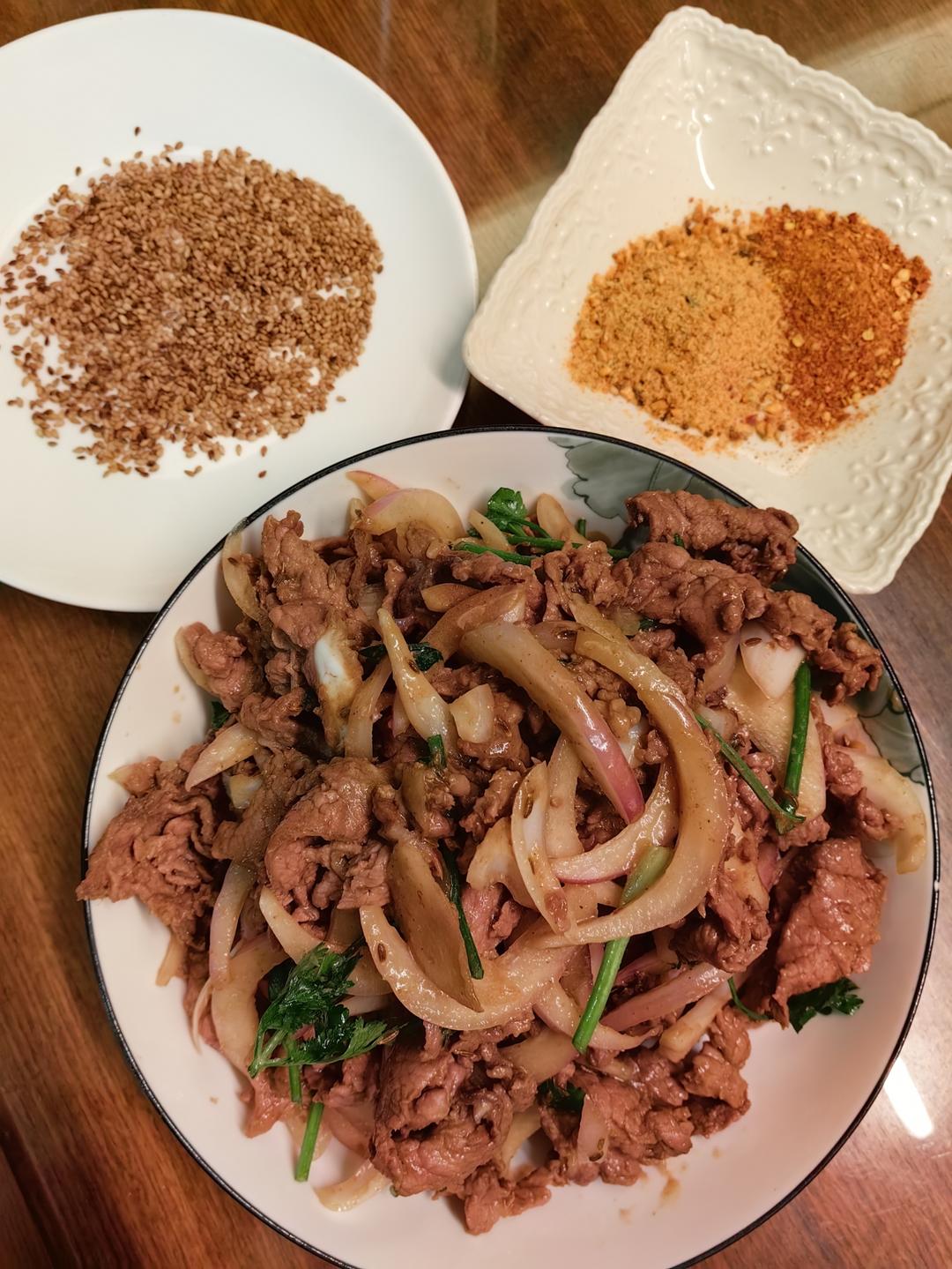 老北京炙子烤肉—平底锅版