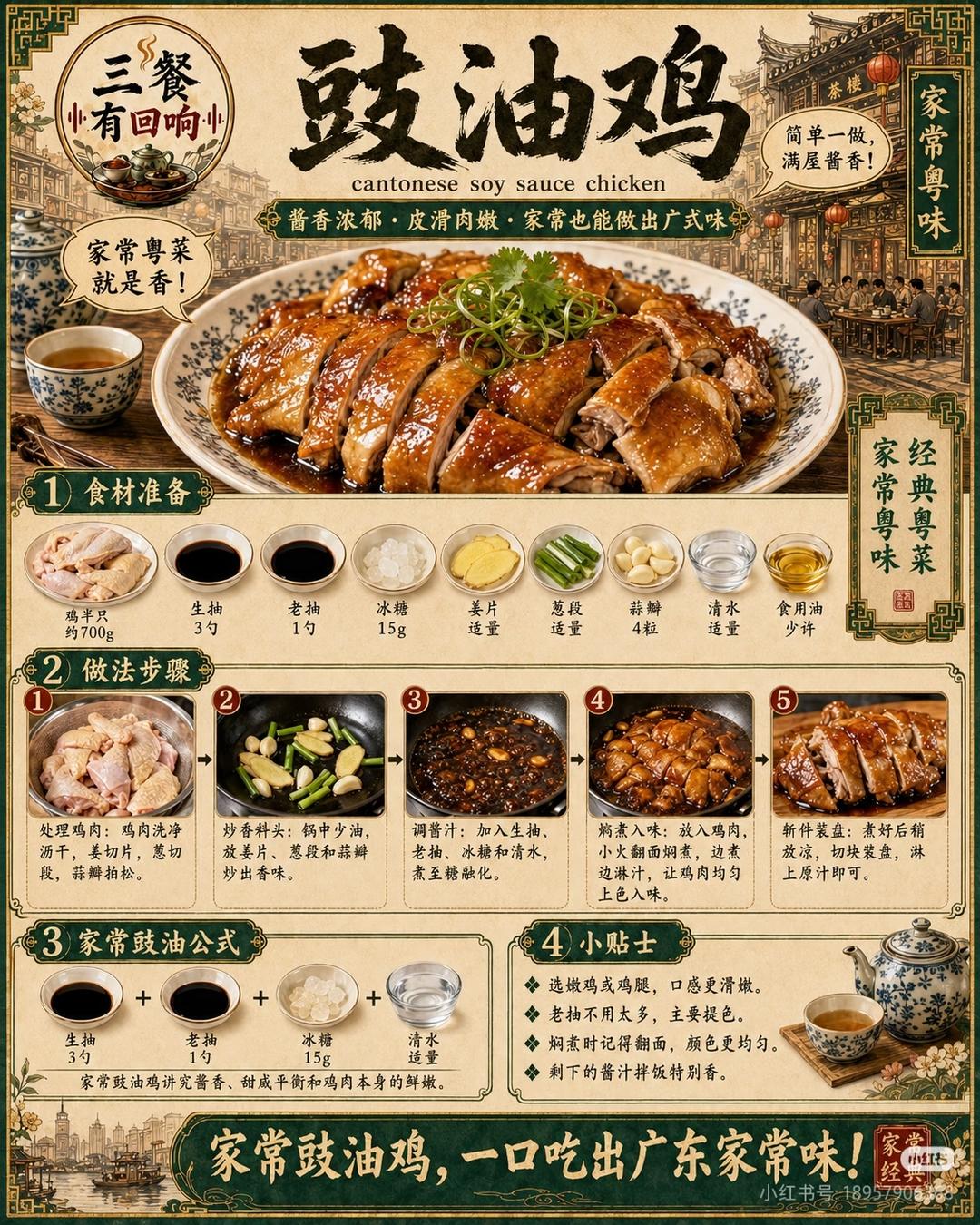 《豉油鸡》