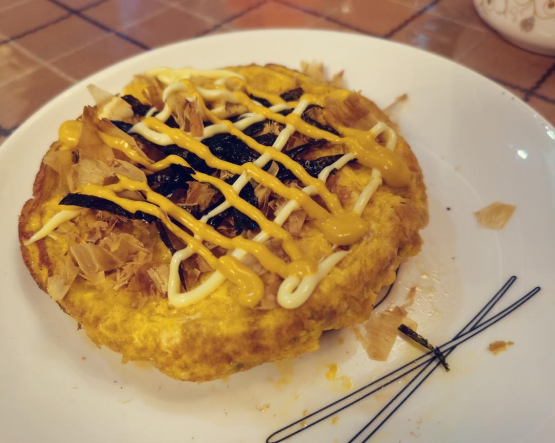 生酮早餐 超简单的脂肪炸弹 大阪烧的做法