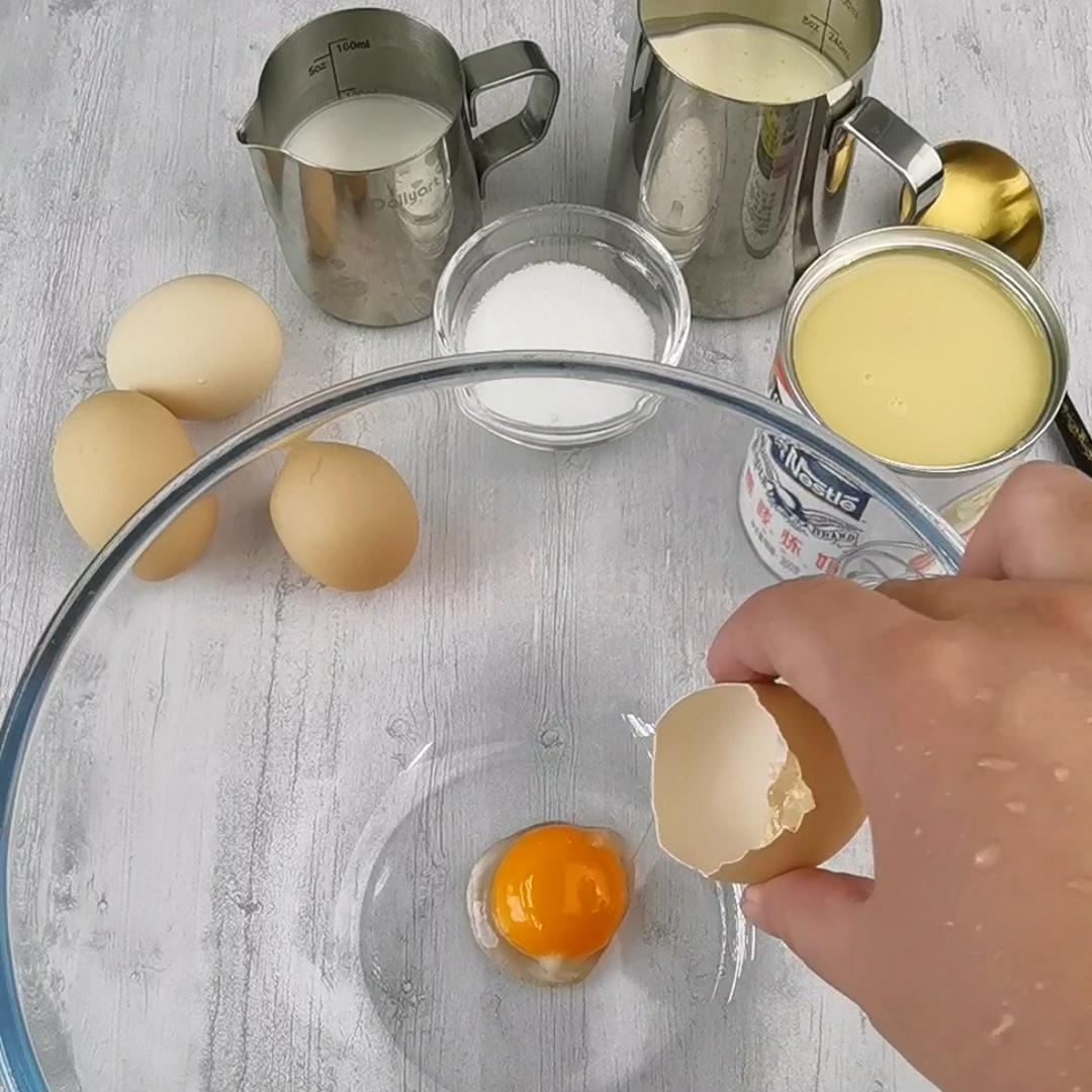 纯奶手撕吐司的做法 步骤1