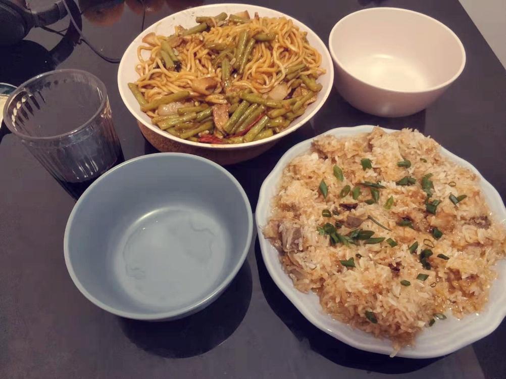 家常豆角焖面