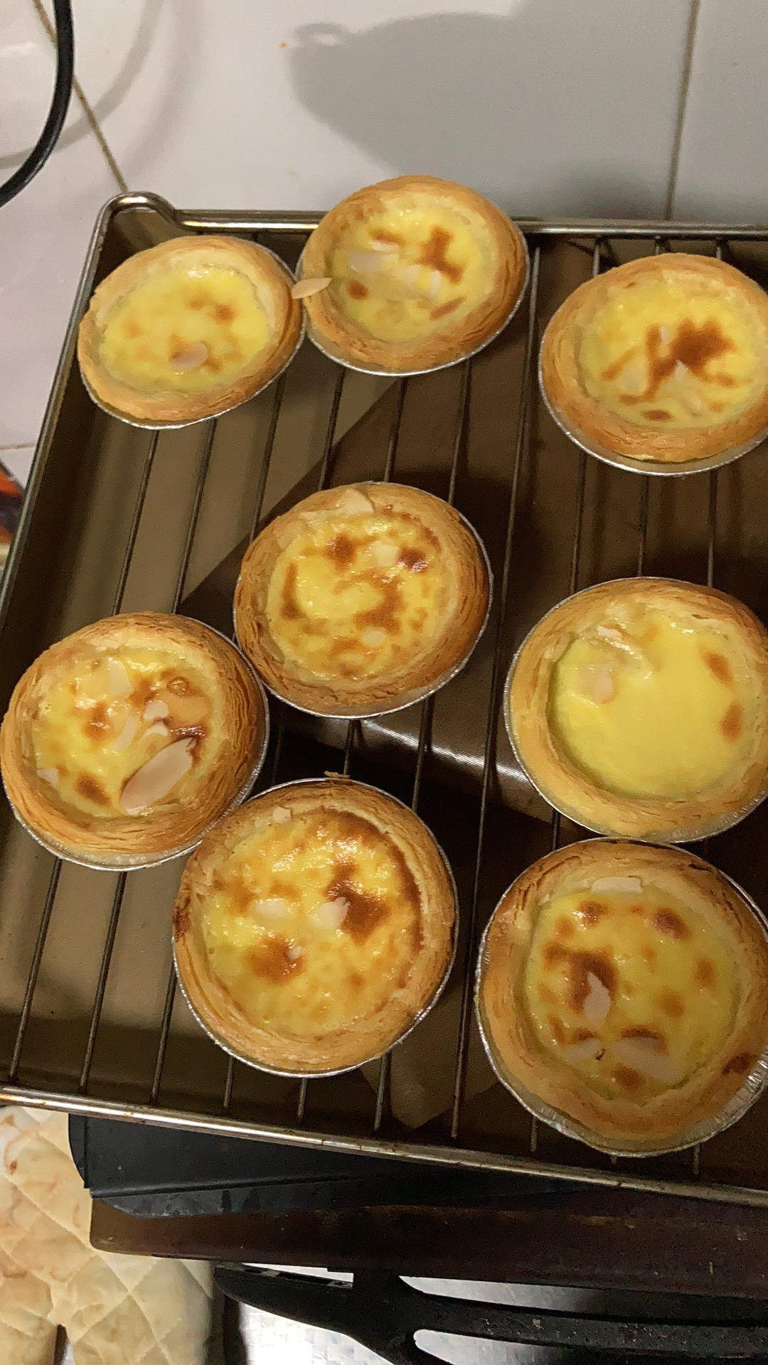 超嫩滑的葡式蛋挞(全蛋版)新手友好『秒杀KFC』