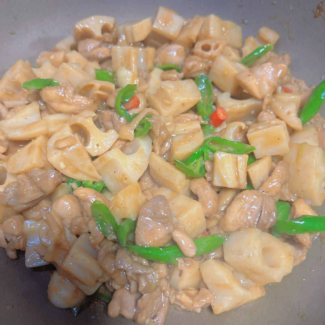 藕丁鸡腿肉