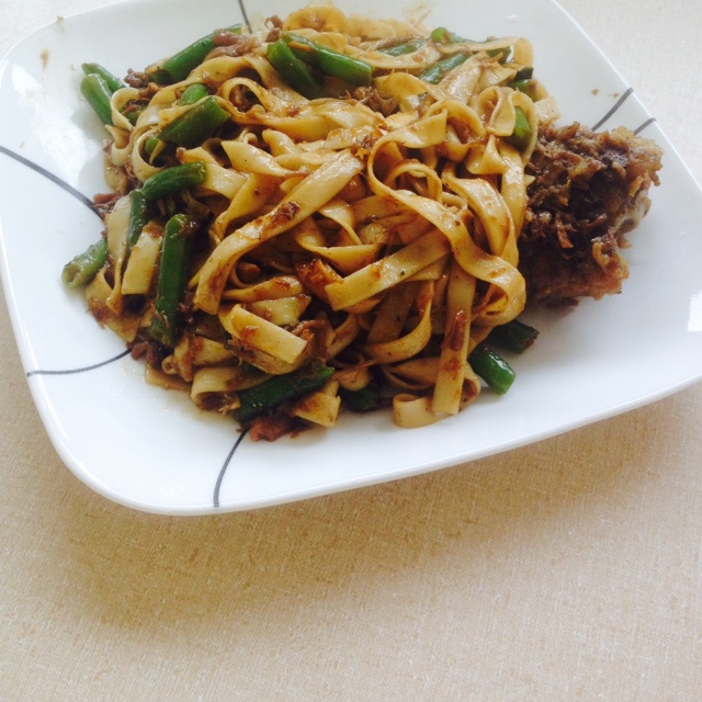 豆角焖面