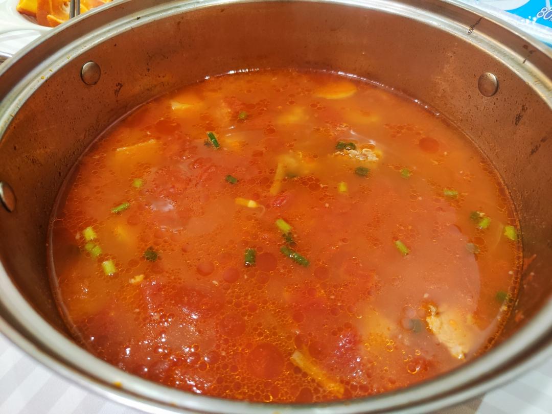 番茄土豆排骨汤