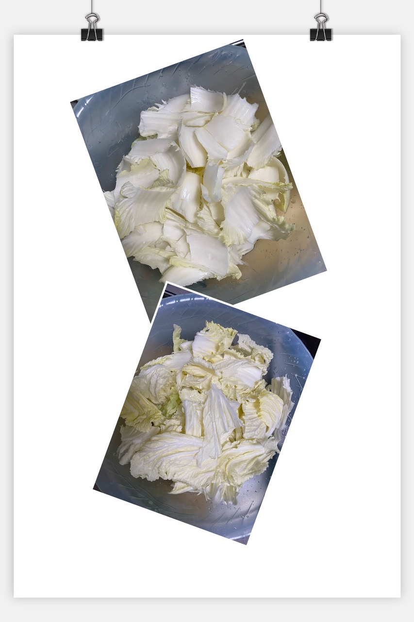 一锅鲜，白菜煲的做法 步骤2