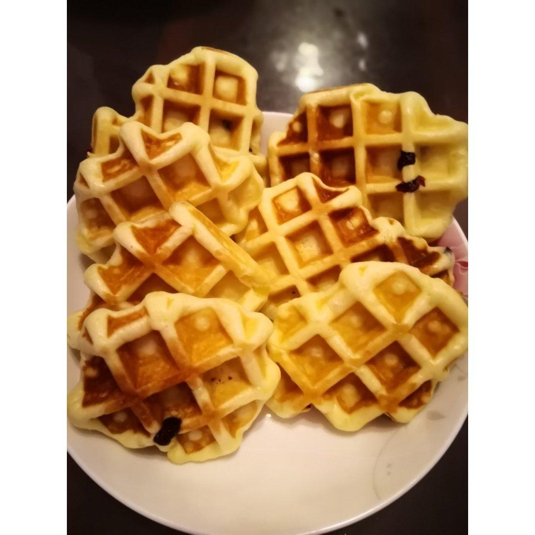 冰箱过夜发酵版华夫饼