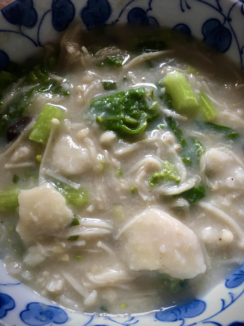 芋艿青菜煲