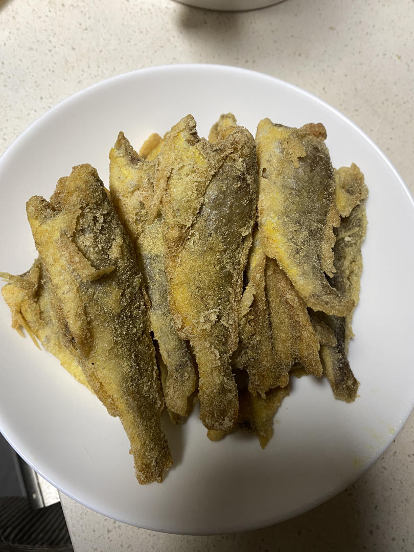 酥炸小黄鱼～吸油少
