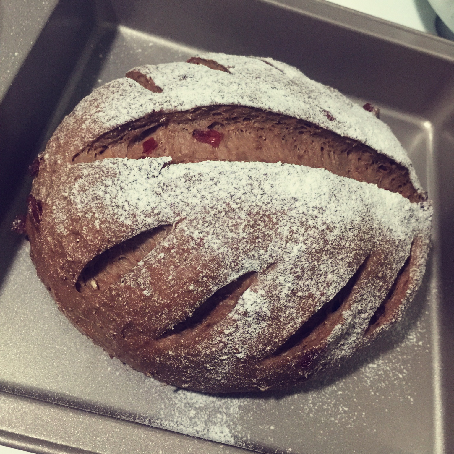 巧克力全麦软欧