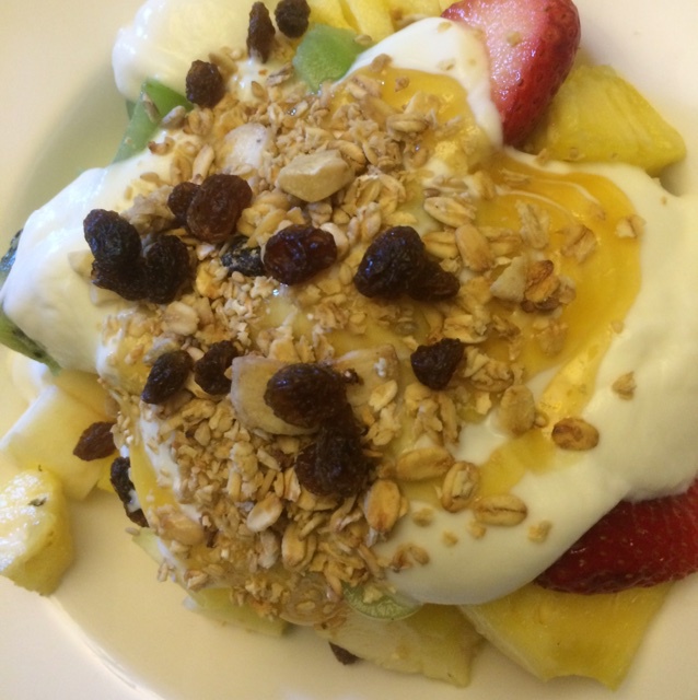 水果酸奶燕麦！