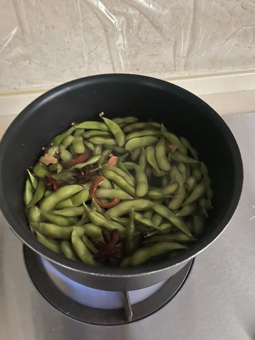 超级简单的煮毛豆