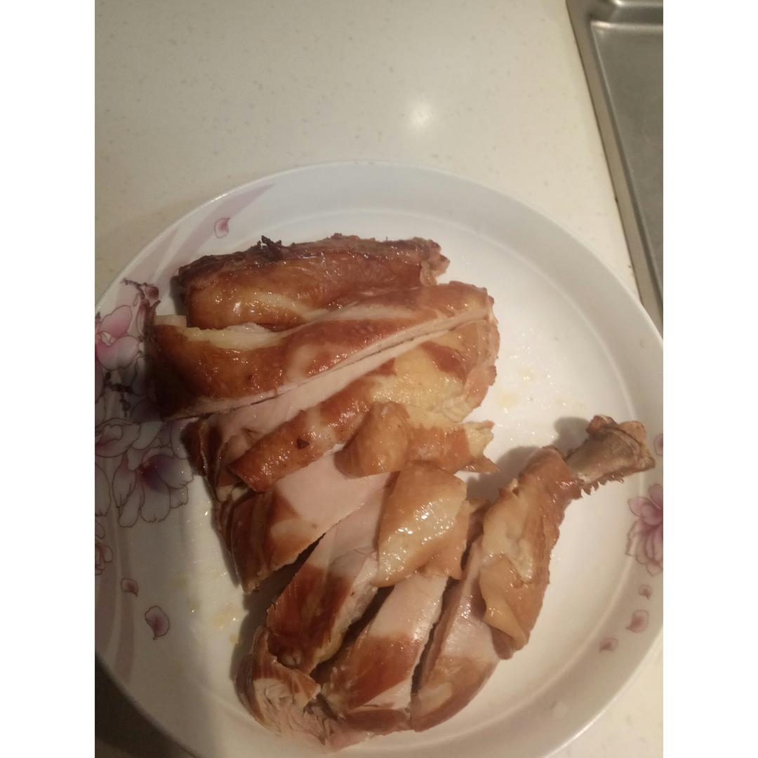 很有质感的熏鸡腿