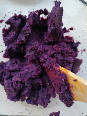 低脂 减肥  南瓜紫薯饼的做法 步骤5