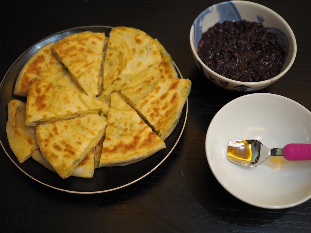 葱花油饼 Spring Onion Pancake