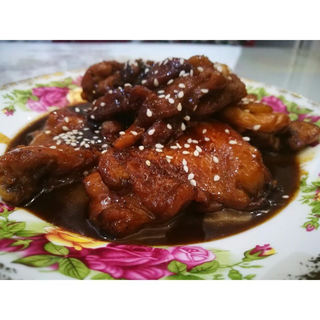 照烧鸡腿饭