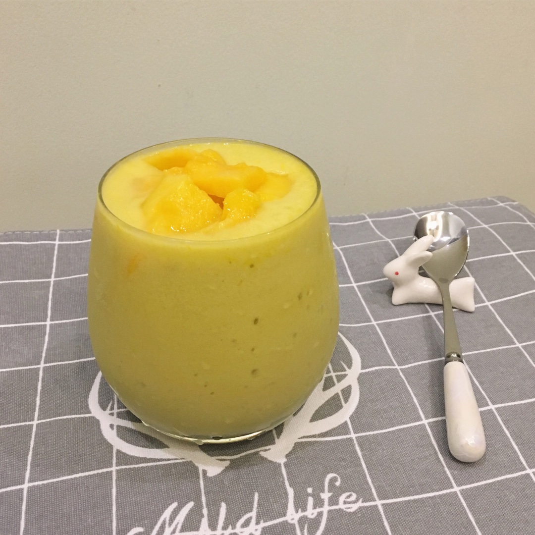 的节日里,你需要一杯清爽可口的牛油果芒果奶昔~大胖胖杯第一次出镜