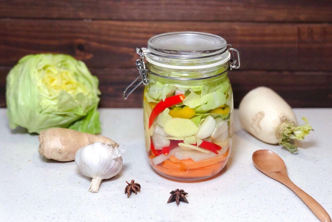 爽口泡菜的做法