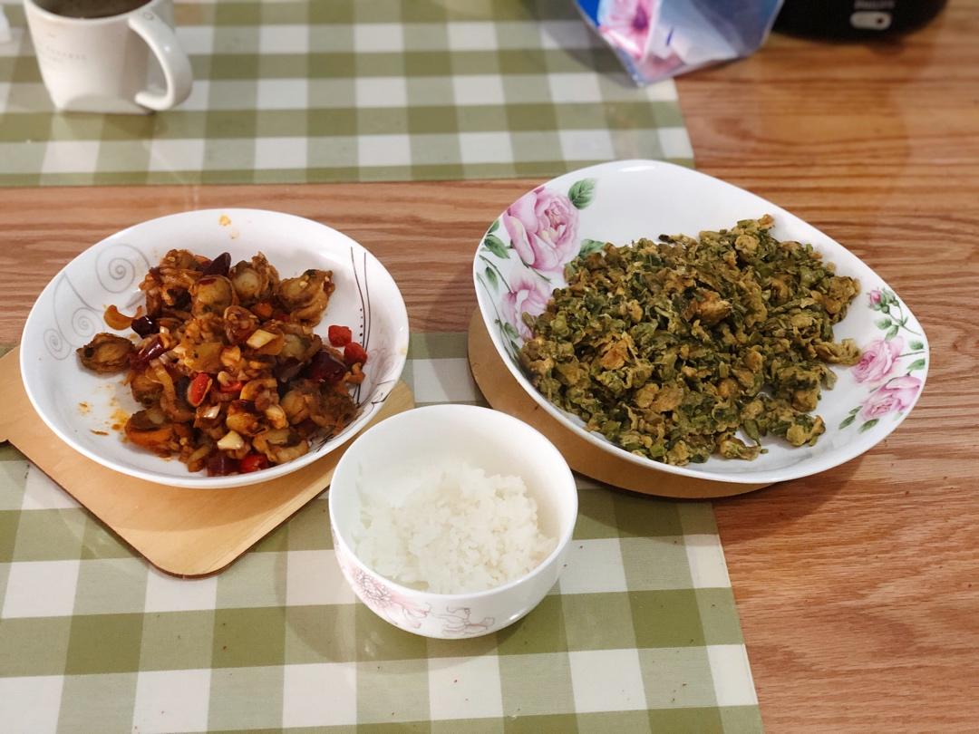 家常小炒扇贝肉