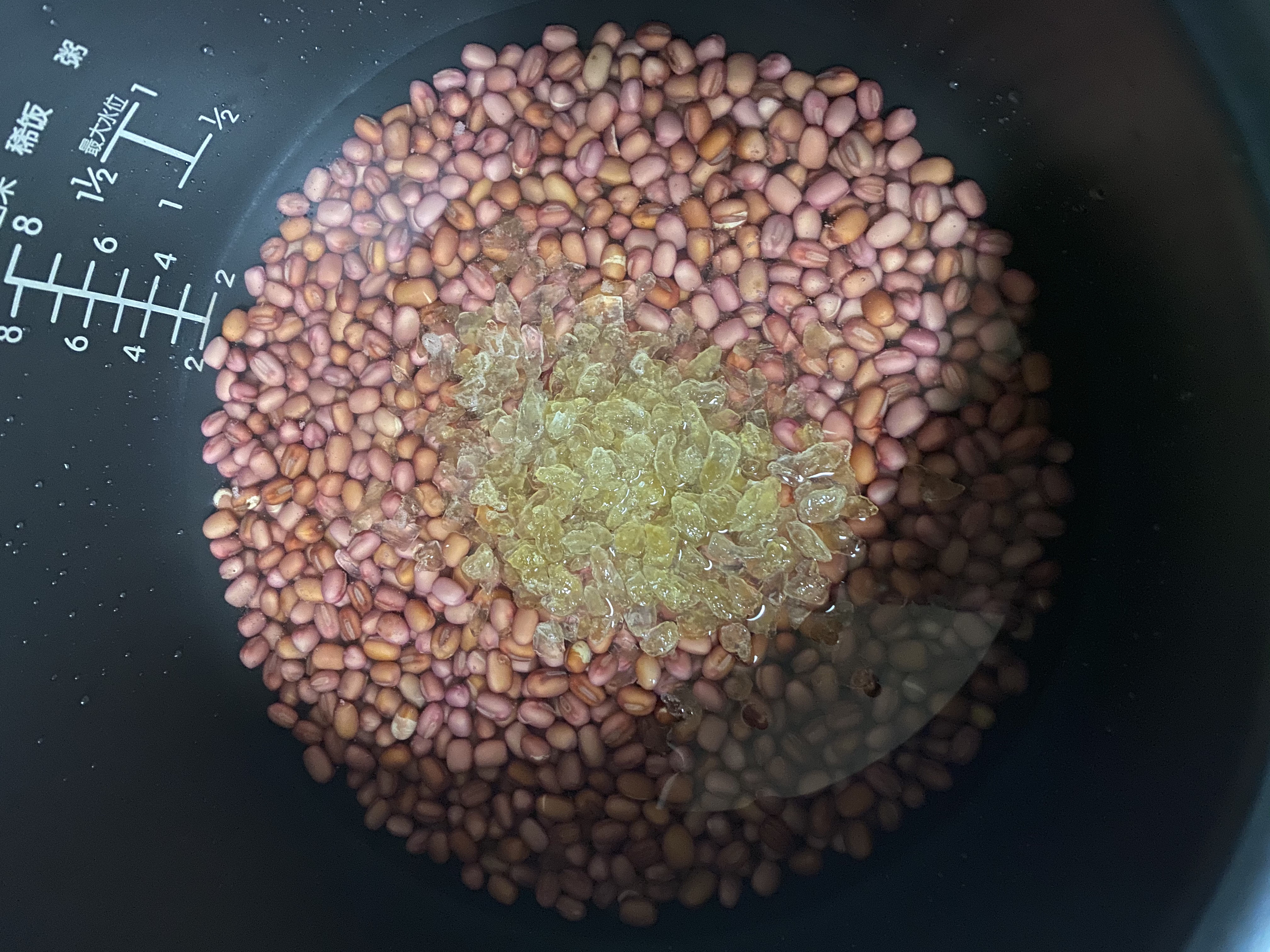 自制蜜红豆—懒人电饭锅版的做法 步骤1