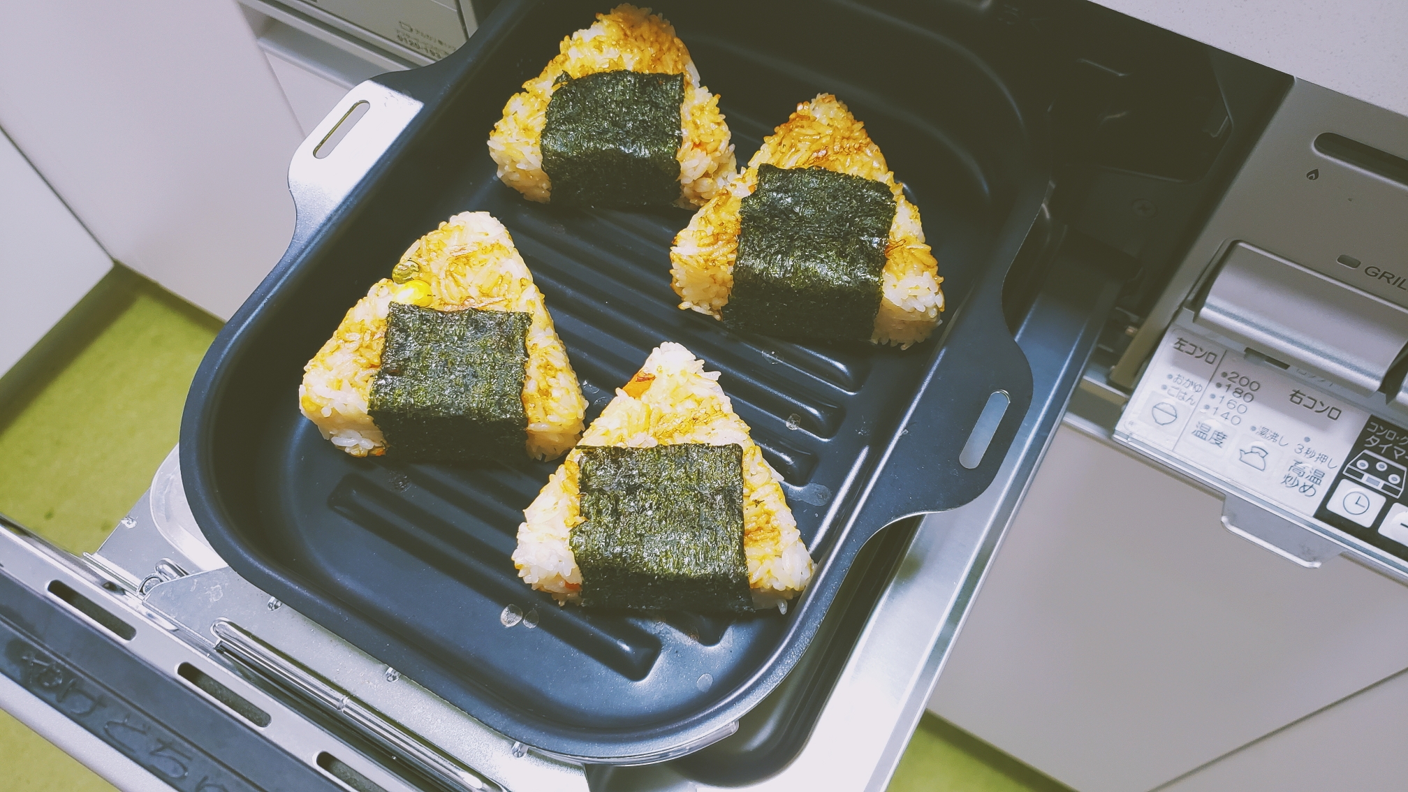 快手酱油烤饭团🍙日式灶的做法 步骤2