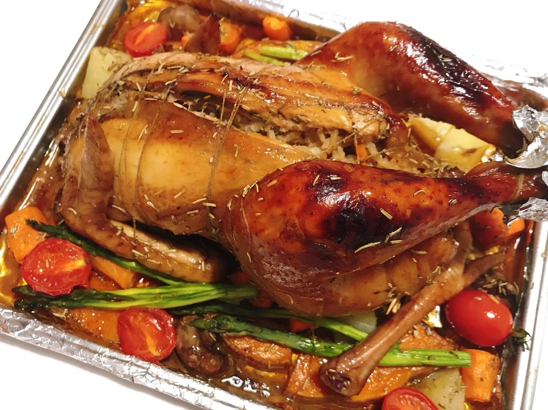 圣诞烤鸡