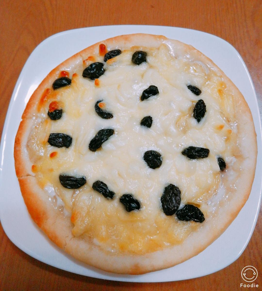 香蕉薄底披萨