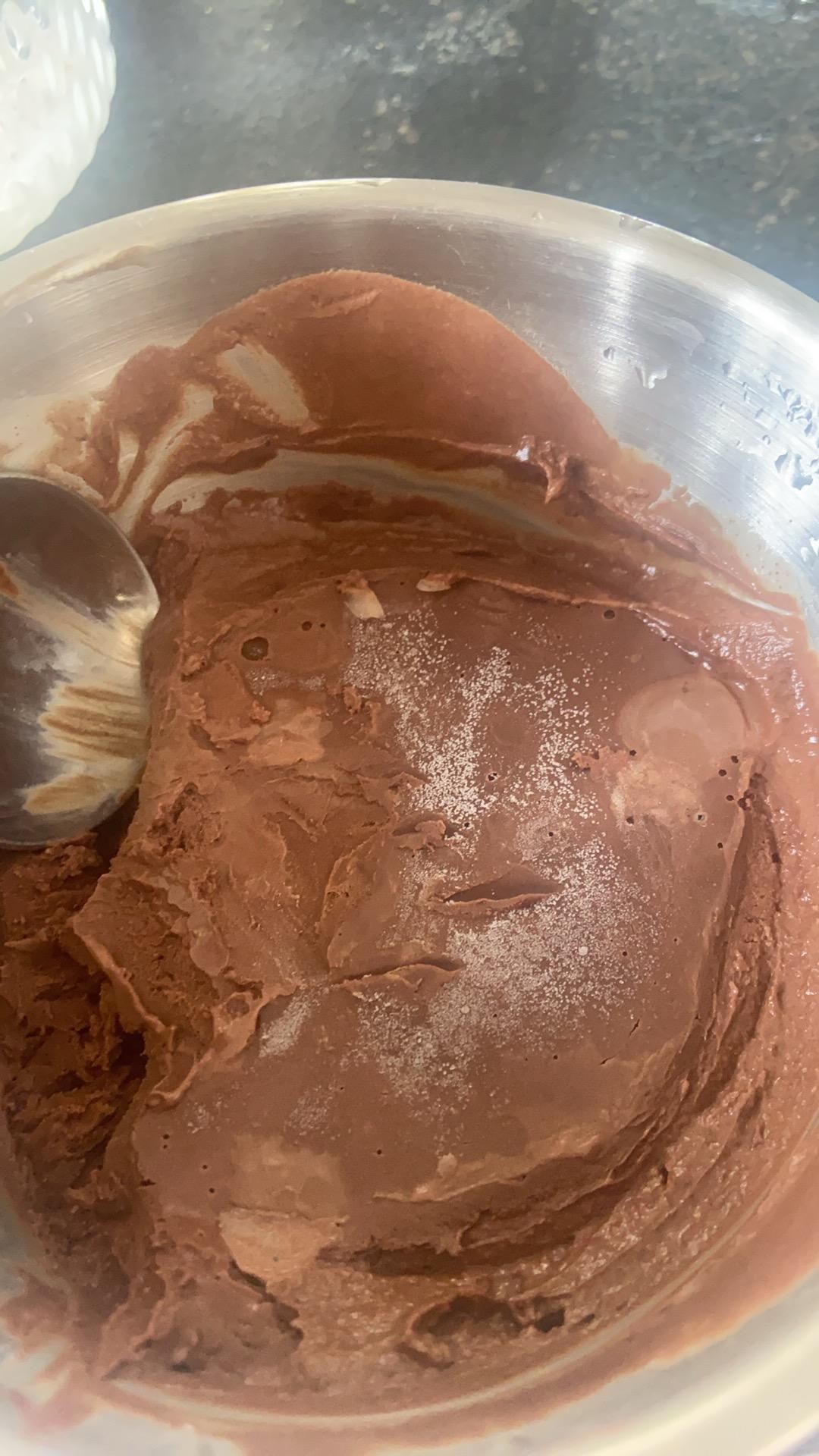 巧克力冰山熔岩（牛奶版本🥛）