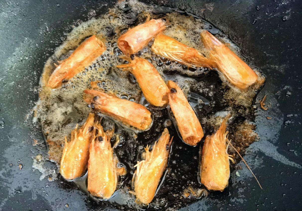 荷兰豆炒虾仁(夏日减脂餐、快手)的做法 步骤3