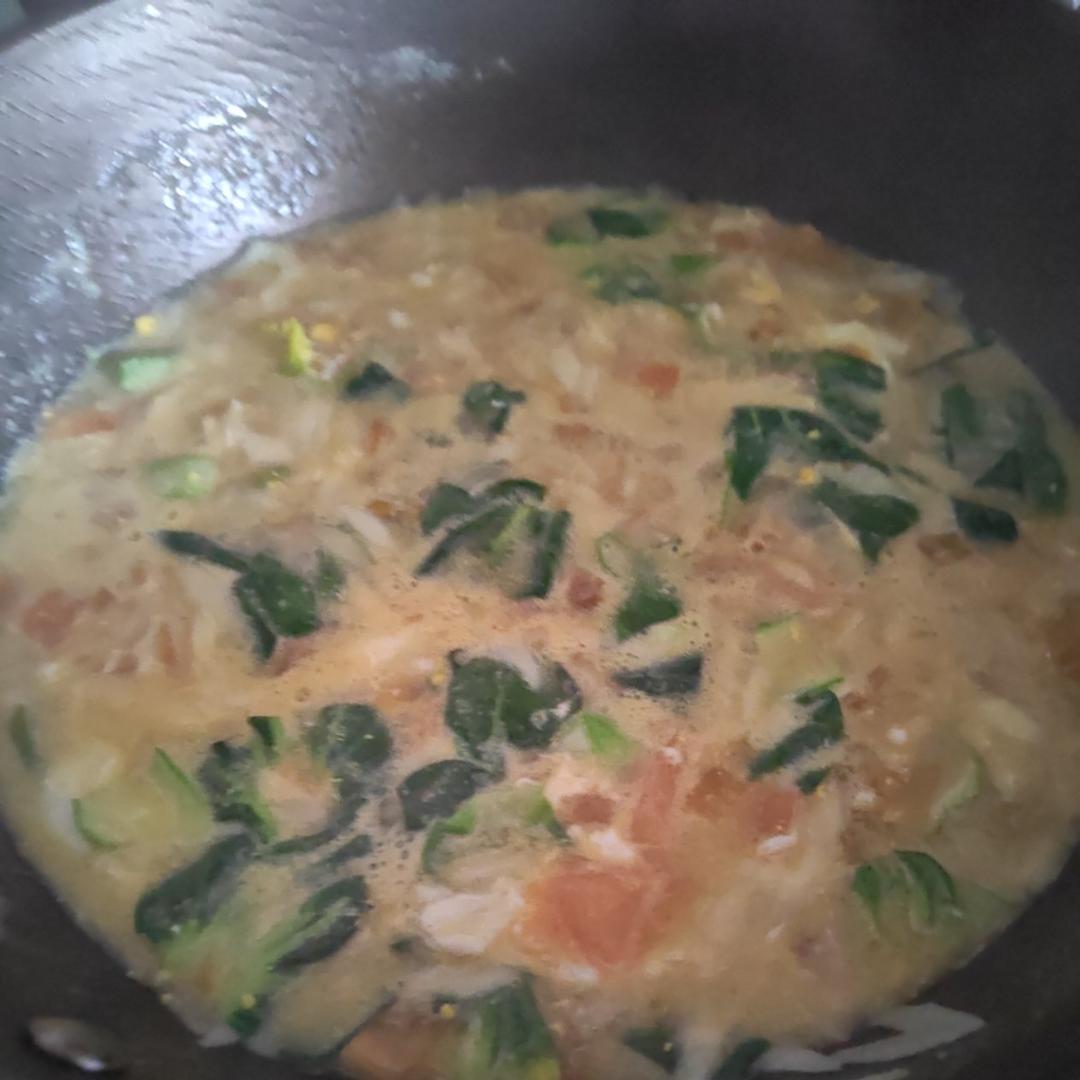 西红柿鸡蛋面片 （内附揪面片教程）