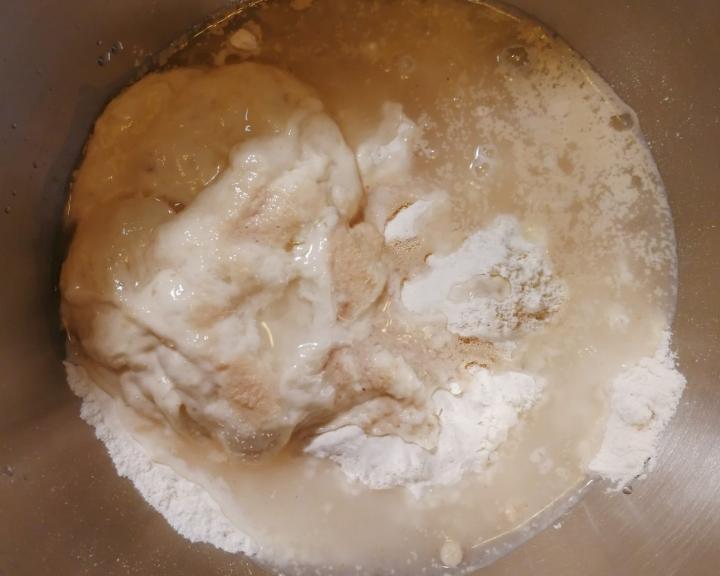 纯奶手撕吐司的做法 步骤1